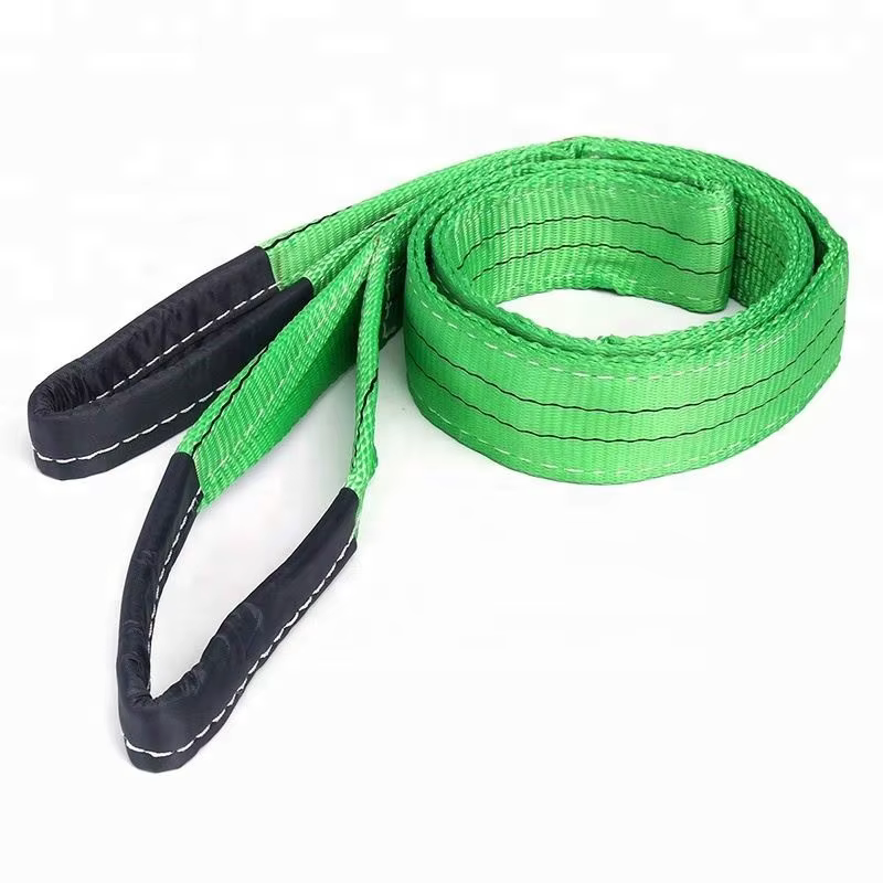Cargo Lifting Strap 2 x 1 Meter Sling Webbing Strop Duplex Crane One Ton Straps Cargo Lifting Strap 2 x 1 Meter Sling Webbing Strop Duplex Crane One Ton Straps
