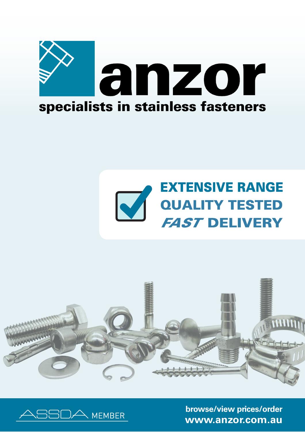QTY 10 1/4UNF X 1" HEX HEAD SET BOLTS FULLY THREADED STAINLESS STEEL GRADE A2 