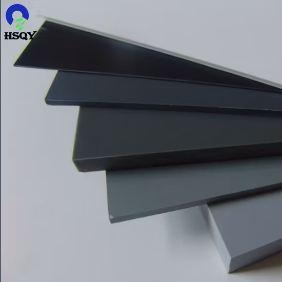 4.5 6 PVC sheet Grey  3 9 or 12 mm 