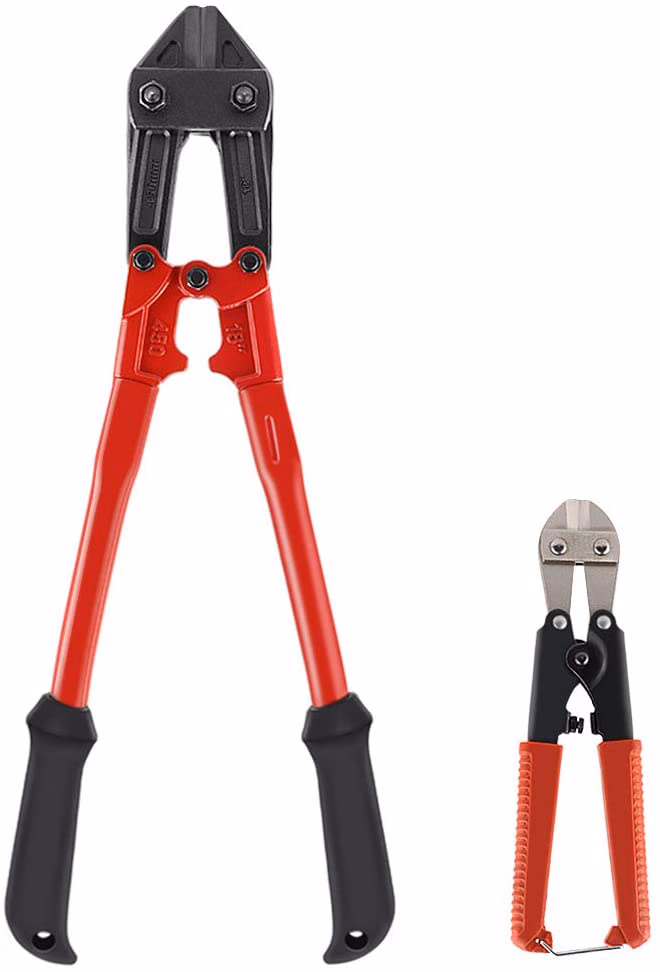 Wire Bolt Cutters 8 Inch with Comfort Grip 2 Pcs 
