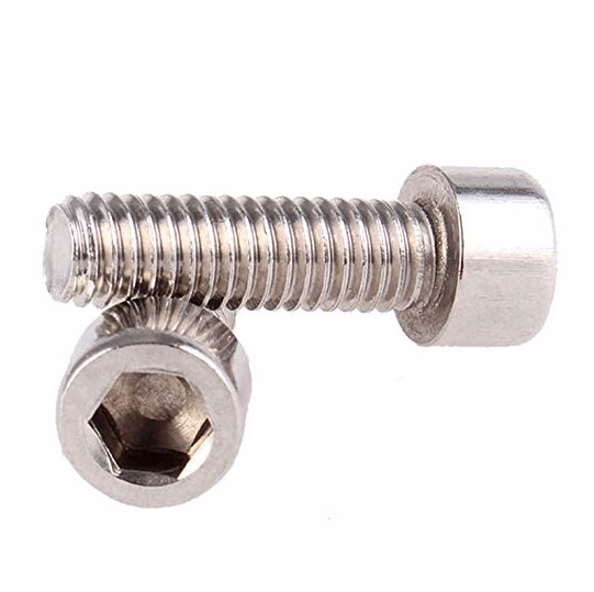 Hex Socket Screw Round Head Hexagon Bolt Hardware Accessory M5 Tool Carbon Steel 