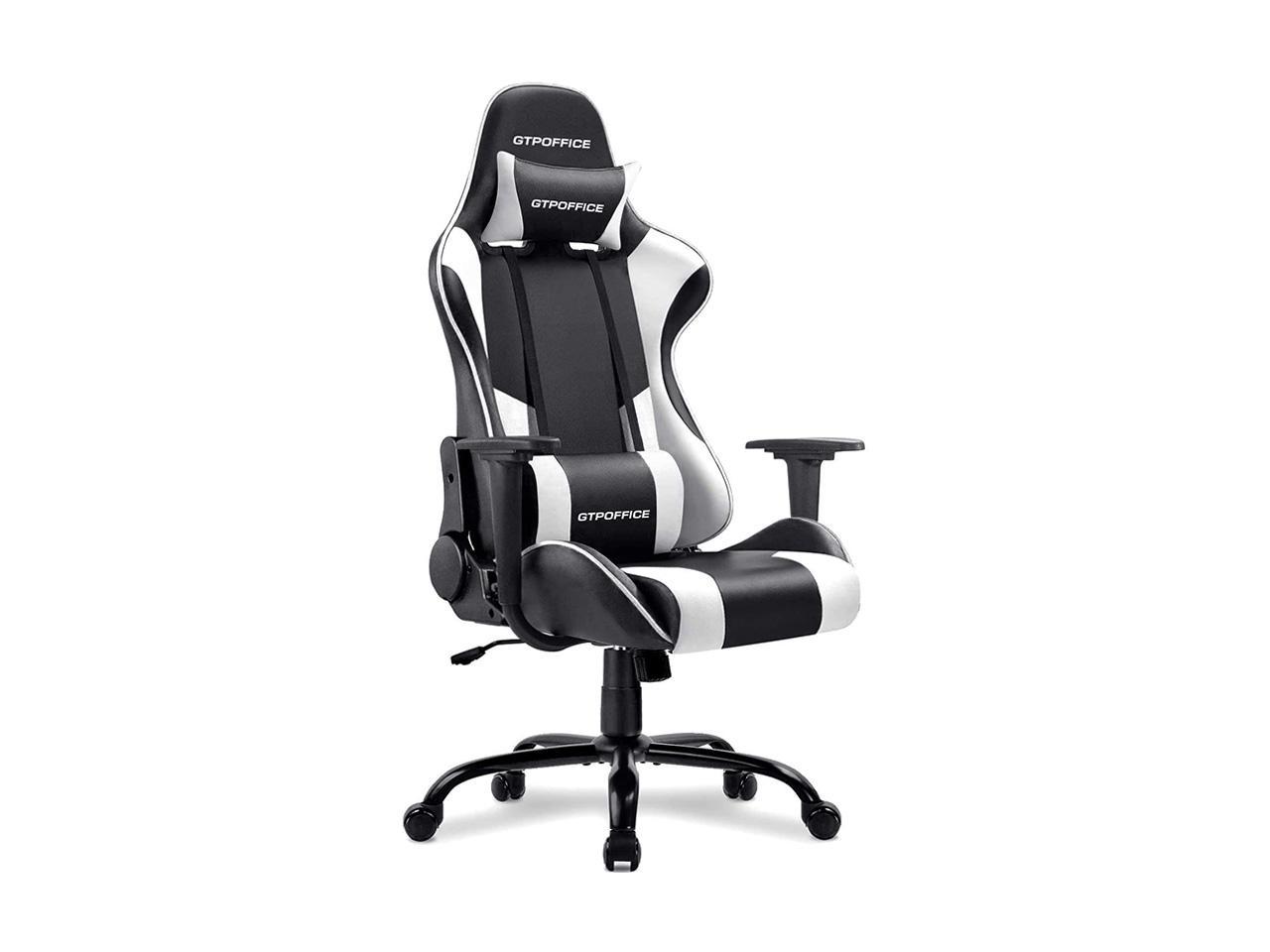 Racing Gaming Chair Office Recliner Lift Computer Desk Chairs Swivel Adjustable 