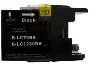 2 Black XL Ink Cartridges to replace Brother LC1280Bk non-OEM Compatible 2 Black XL Ink Cartridges to replace Brother LC1280Bk non-OEM Compatible