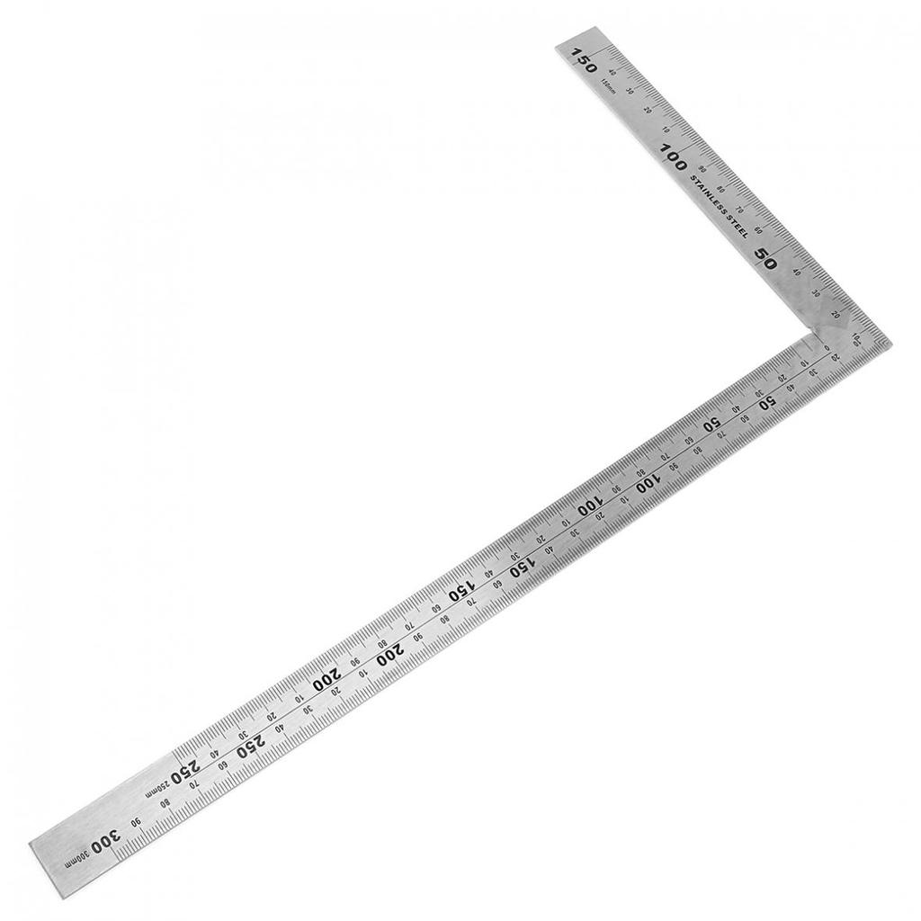 Right Angle Ruler Stainless Steel 90 Degree Square Angle Metric Ruler Right Angle Ruler Stainless Steel 90 Degree Square Angle Metric Ruler