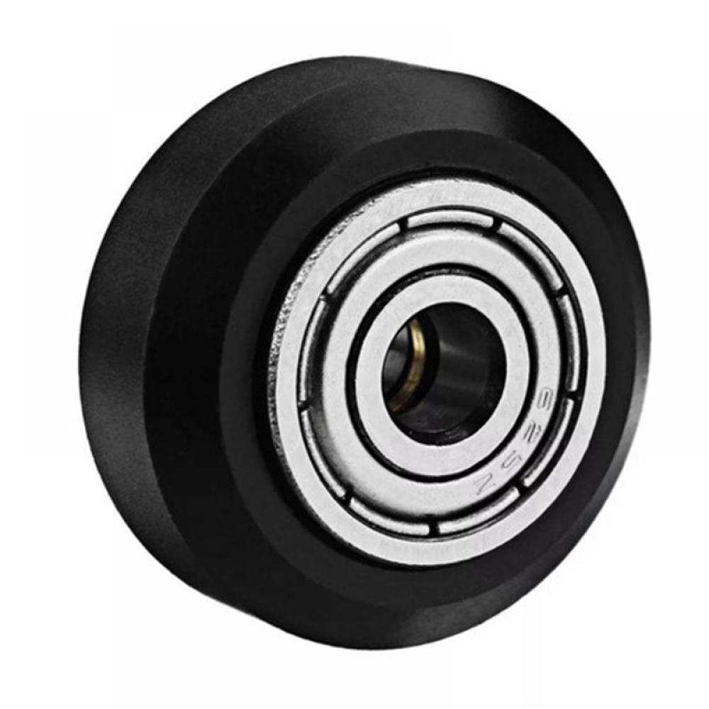 10pcs Plastic Passive Round Wheel Pulley With Bearing Gear 3D Printer POM Kits 
