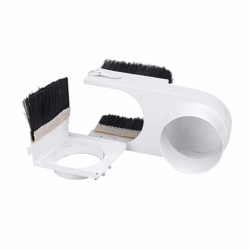Dust Collector Dust Cover Brush For CNC Spindle Motor Milling Machines 