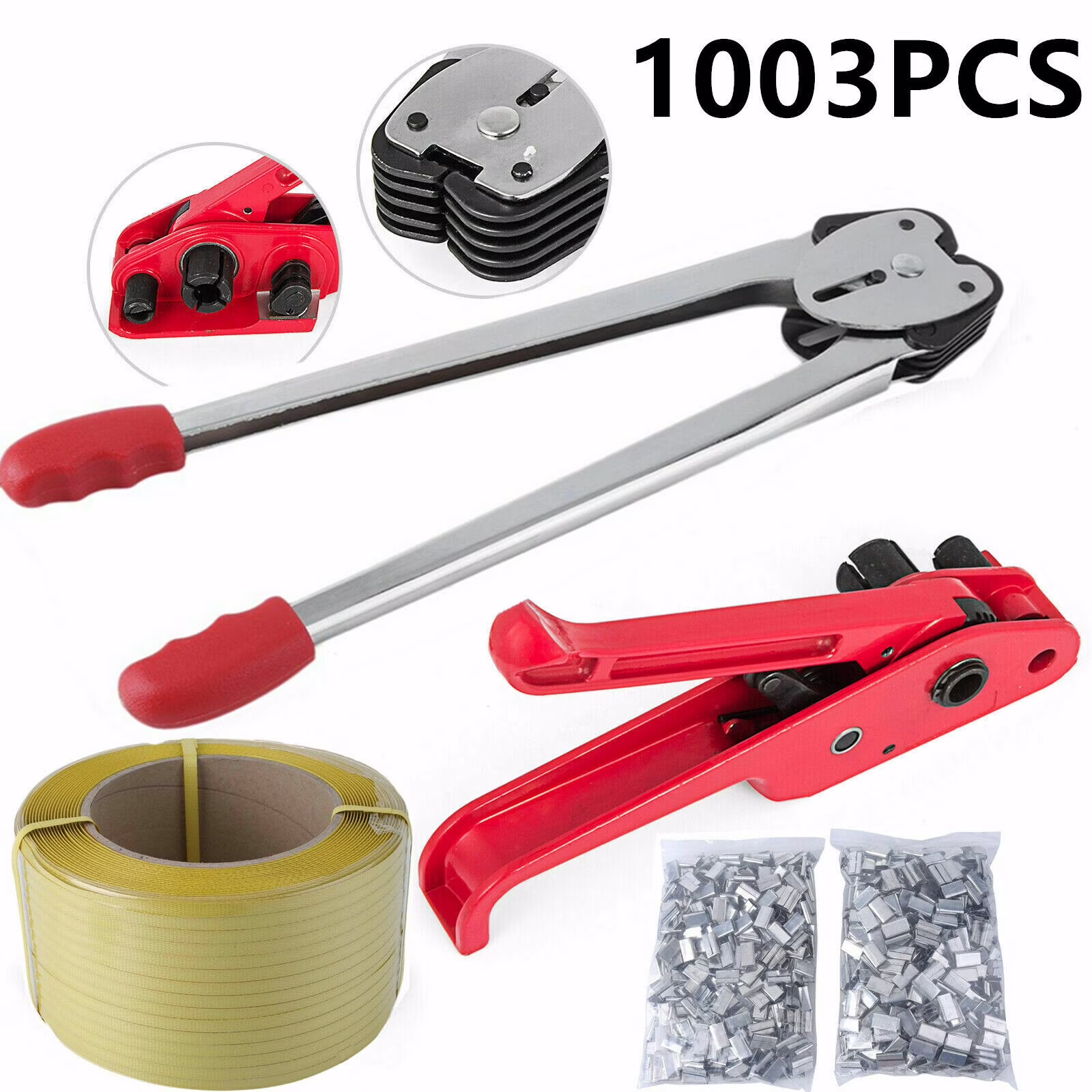 HEAVY DUTY HAND SEALER FOR 12mm PALLET STRAPPING TOOL 