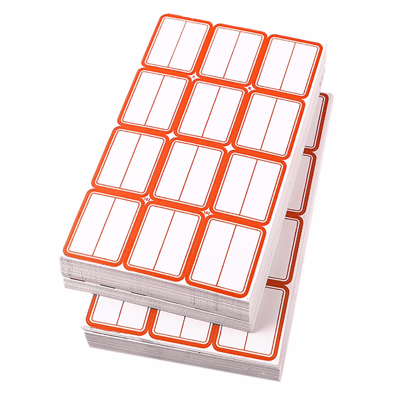 Plain White Self adhesive Labels 76 x 51mm 