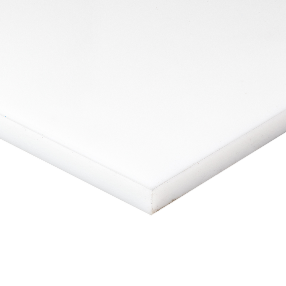 1" White HDPE Plastic Sheet Cut to Size! Priced/Square Foot 1" White HDPE Plastic Sheet Cut to Size! Priced/Square Foot