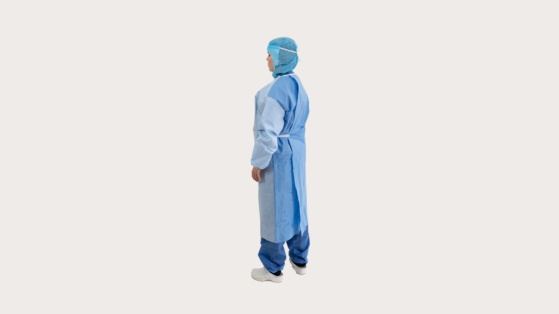 Molnlycke Barrier Surgical Gown Hospital Patient Doctor Nurse Vet Large 