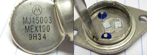 5pairs OR 10PCS Transistor MOTOROLA TO-3 MJ15022/MJ15023 100% Genuine Original 