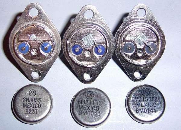 5pairs OR 10PCS Transistor MOTOROLA TO-3 MJ15022/MJ15023 100% Genuine Original 