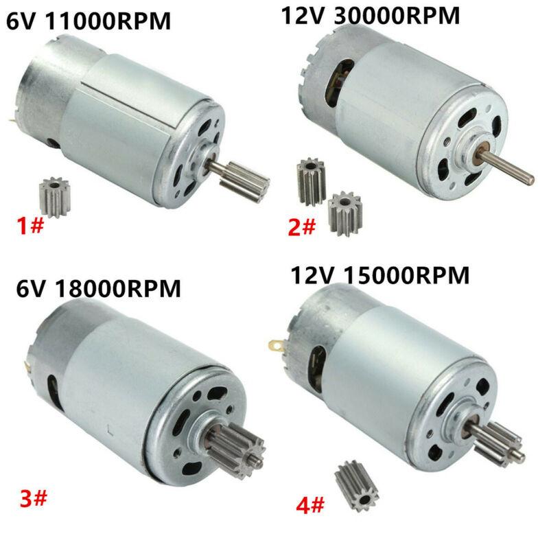 12000-30000 RPM 12V Electric Motor Gear Box For Kids Ride On Bike Car Toy Motor 12000-30000 RPM 12V Electric Motor Gear Box For Kids Ride On Bike Car Toy Motor