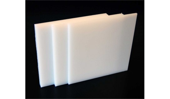 1" White HDPE Plastic Sheet Cut to Size! Priced/Square Foot 1" White HDPE Plastic Sheet Cut to Size! Priced/Square Foot