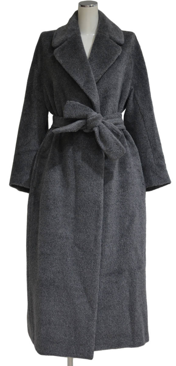 新品 19FW 'S Max Mara エス マックスマーラ ELVY アルパカシャギー コート Y-23630B