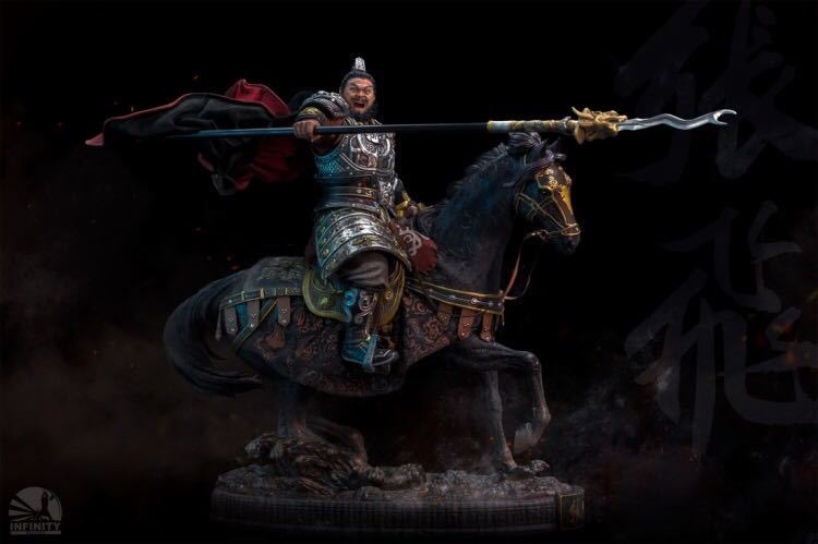 三國志 張飛　フィギュア　1/4スタチュー　塗装済み完成品　INFINITY ガレージキット