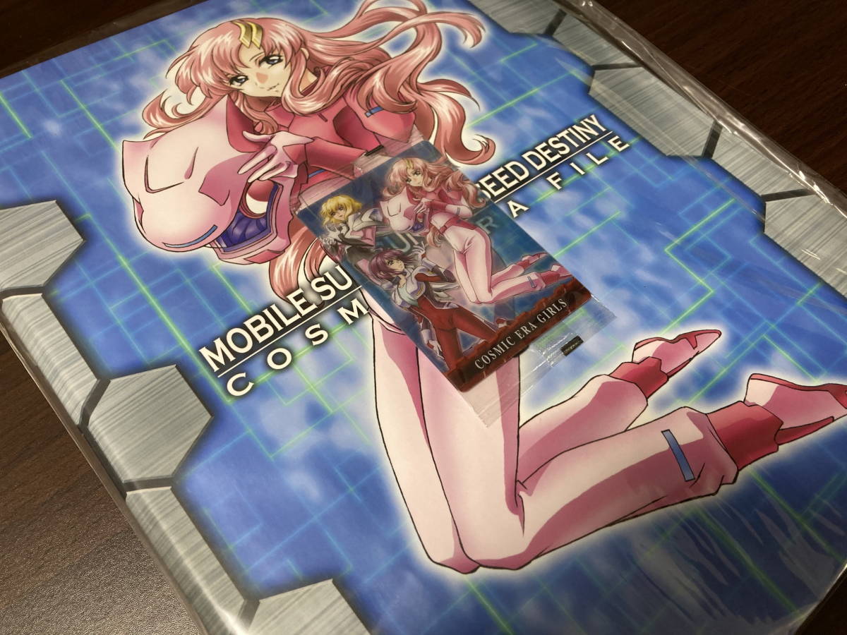 ◆即決◆ ラクス＆カガリ＆ルナマリア ガンダムヒロインズウェファーチョコ＆カードファイルセット キャラホビ2006限定 ◆ 状態【A】◆