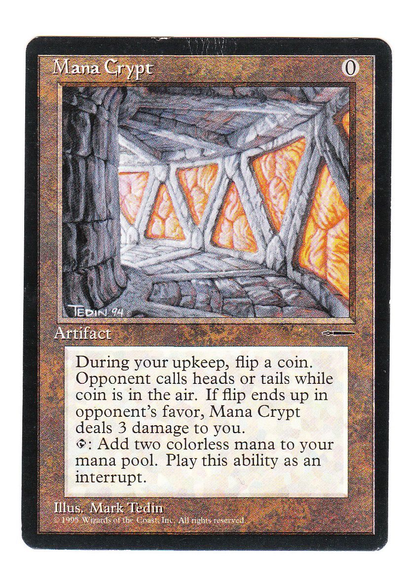 ●MTG● Promo Mana Crypt(英語)