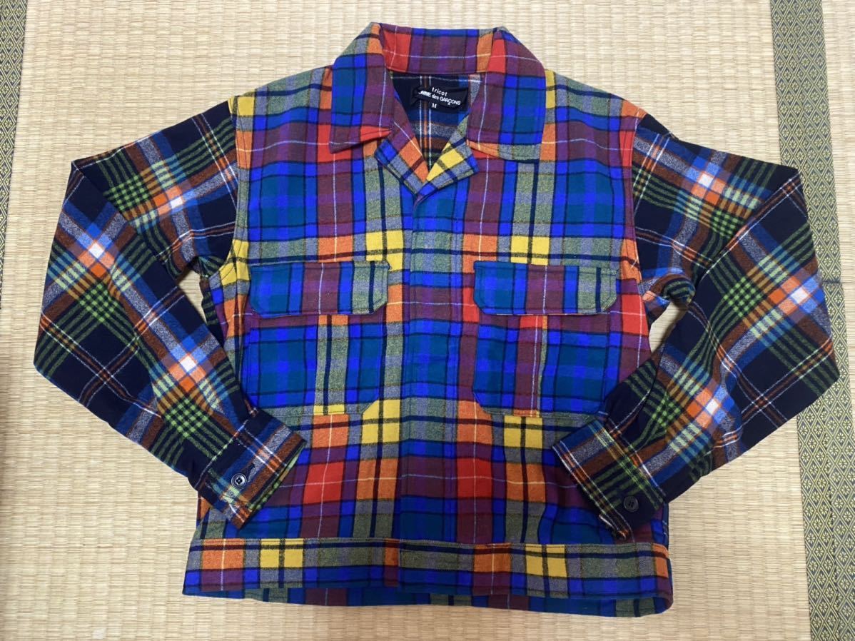tricot COMME des GARCONS トリココムデギャルソン チェック トリコ コム デ ギャルソン レディース 女性用 M ウール トップス ジャケット