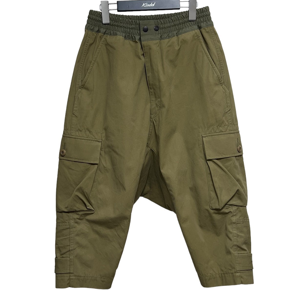 ジュンヤワタナベコムデギャルソンマン JUNYA WATANABE COMME des GARCONS MAN　 2022SS 綿ウェザーカーゴサルエルパンツ 8071000096111