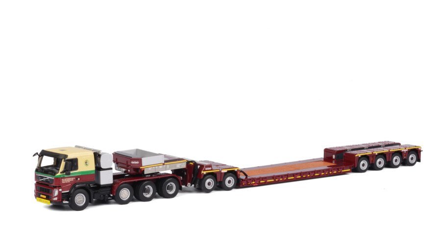 新品 WSI 1/50 E. LAFEBER VOLVO ボルボ SLEEPERCAB スリーパーキャブ 8X4 LOWLOADER ローローダー PENDEL X 01-1543