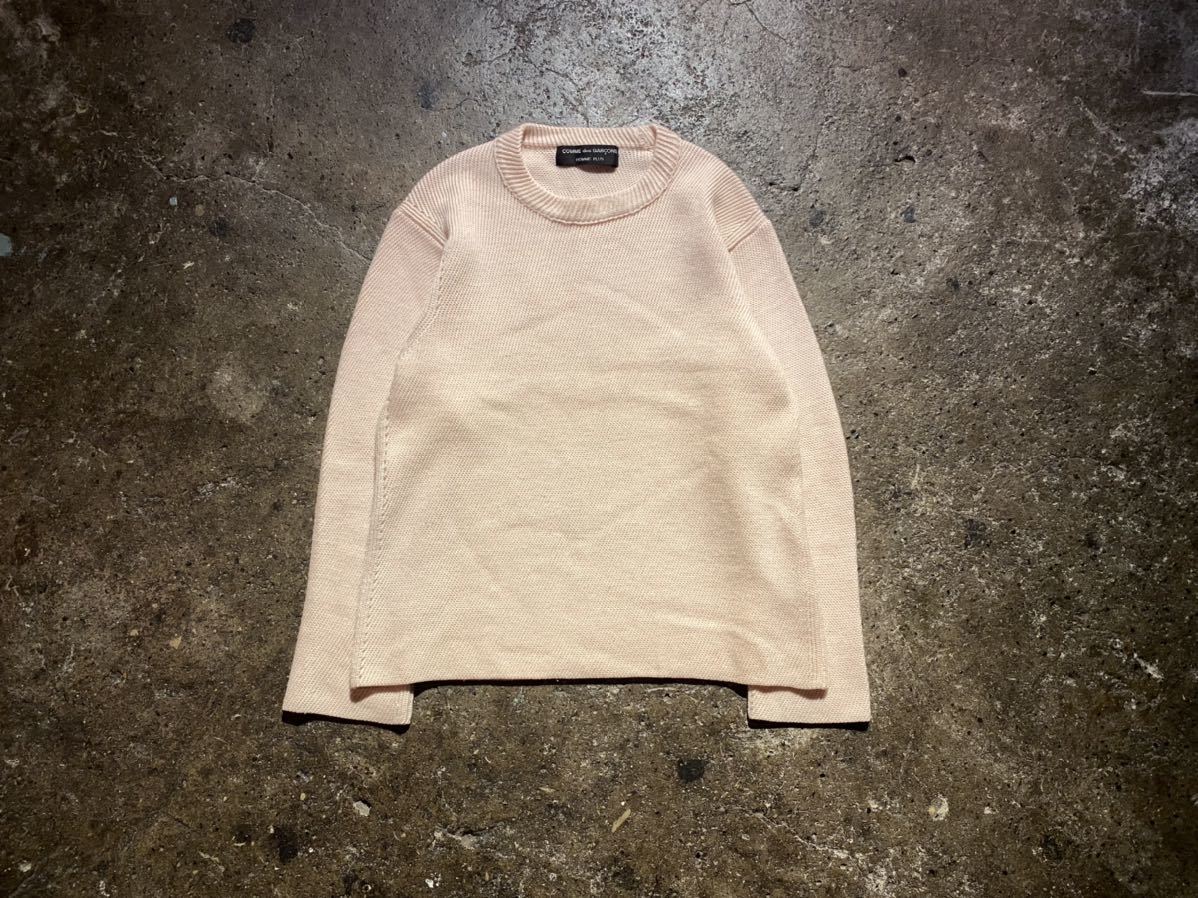 COMME des GARCONS HOMME PLUS AD1997 ウールローゲージニットセーター コムデギャルソンオムプリュス 90s 1990s PN-040080