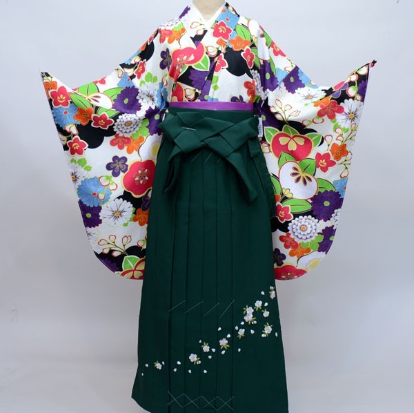 着物袴セット ジュニア用へ直し144cm～150cm 豪華絢爛 新品 （株）安田屋 NO26930-03