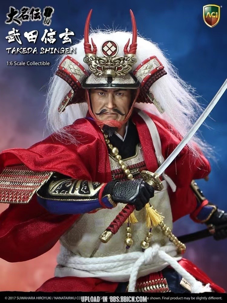 ACI TOYS 諏訪原寛幸シリーズ 大名伝 武田信玄 DX 豪華版 1/6 スケール アクション フィギュア ACI32SP