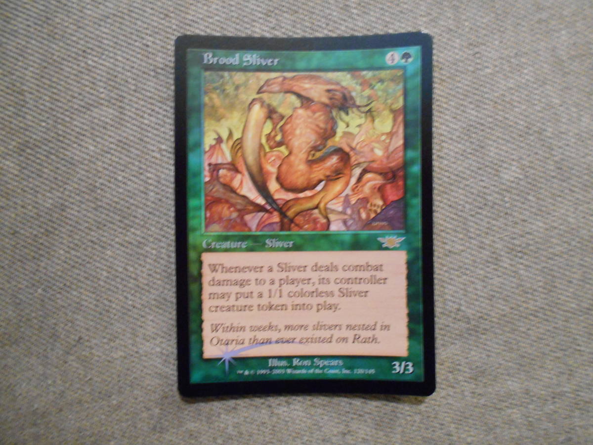 [Legions] [Foil] MTG : Brood Sliver 英語版 黒枠