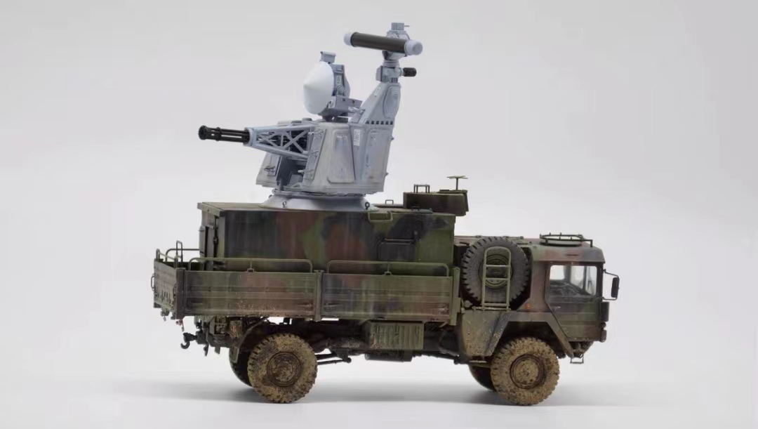 1/35 manトラック＆RPGゴールキーパCIWS 塗装済完成品