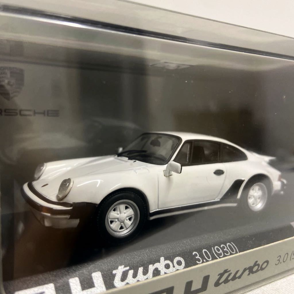 限定車 PORSCHE ディーラー特注 PMA 1/43 911 turbo 3.0 930 White MINICHAMPS ポルシェ ターボ ミニカー モデルカー 検索 991 964 997
