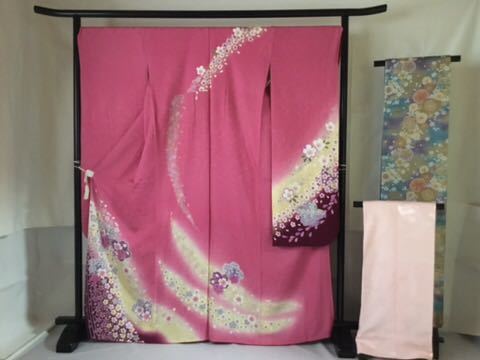 508 振袖3点セット（オーダーで仕立てたお振袖です。）