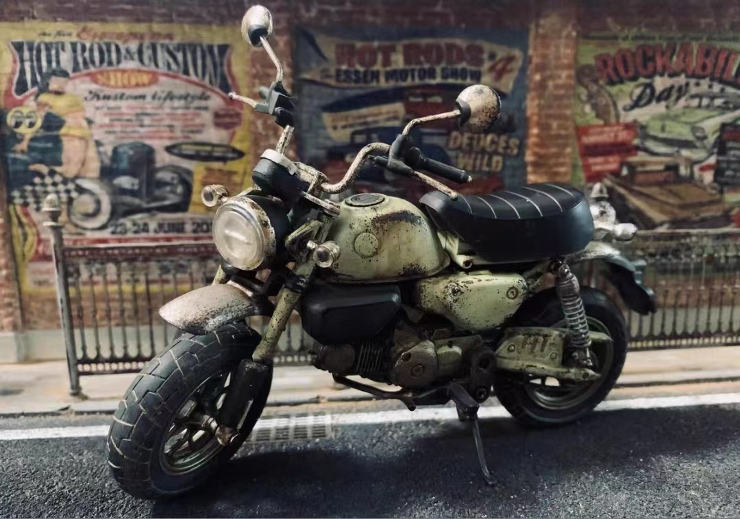 1/12 ホンダ monky125 組立塗装済完成品