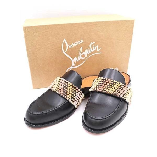 Christian Louboutin クリスチャンルブタン 20AW Bille En Tete スパイクスタッズミュールサンダル