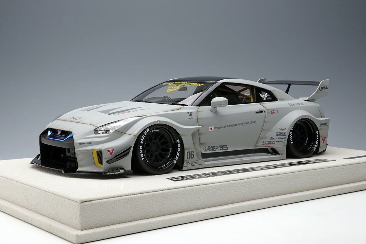 1/18 LB-Silhouette WORKS GT 35GT-RR Zero Fighter ゼロファイター 戦闘機 MakeUp EIDOLON アイドロン シルエット GT-R R35 メイクアップ