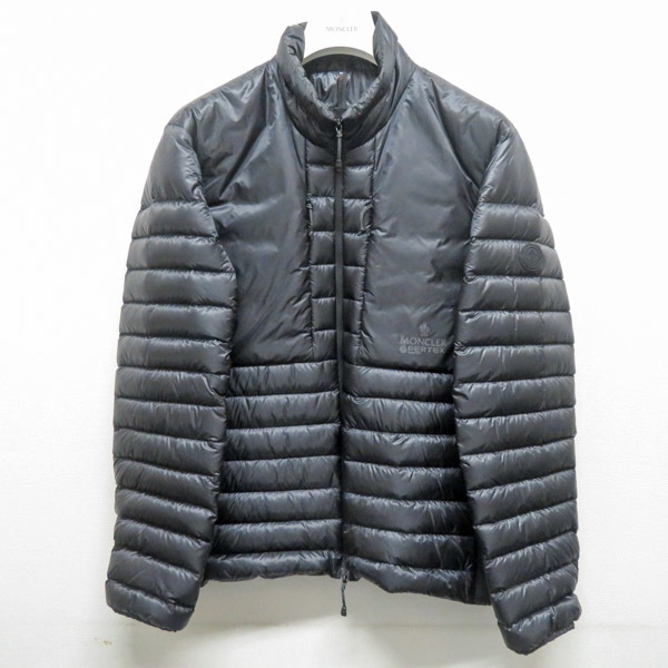 モンクレール MONCLER メンズ Jovet ショート ダウンジャケット 2022年モデル サイズ2 黒 中古美品 [質イコー]