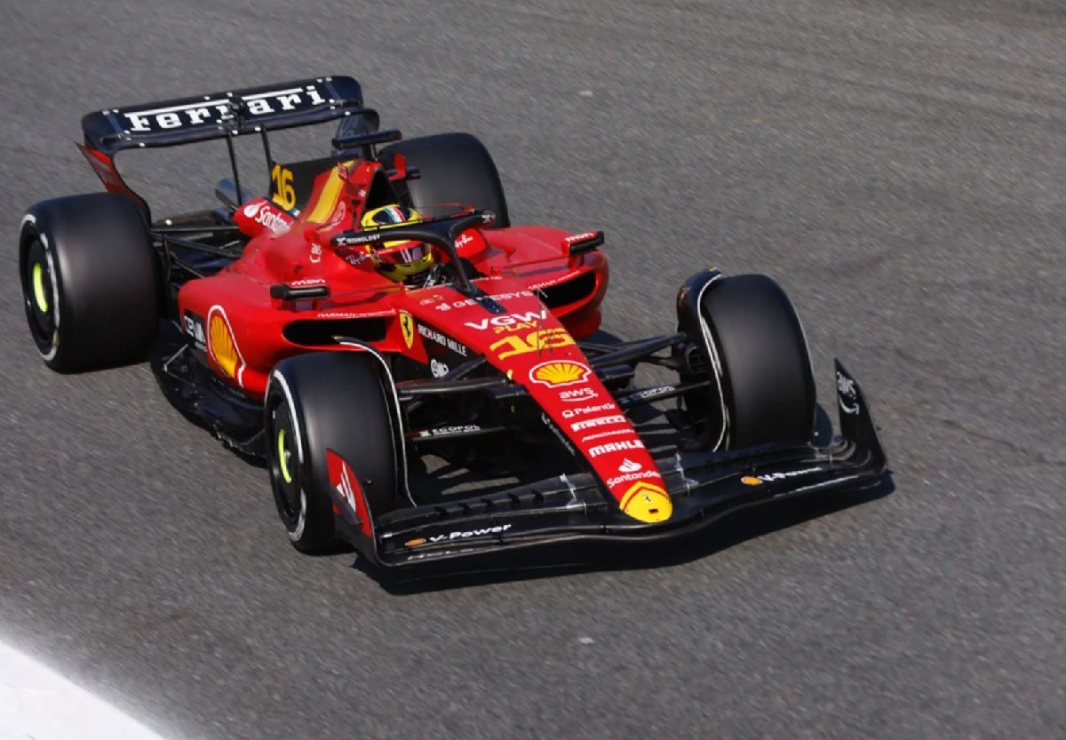 ＜予約品＞　BBR 1/18 Ferrari SF23 GP ITALY Monza 2023 C.Leclerc　フェラーリ　ルクレール　BBR231816BDIE　ケース・台座付
