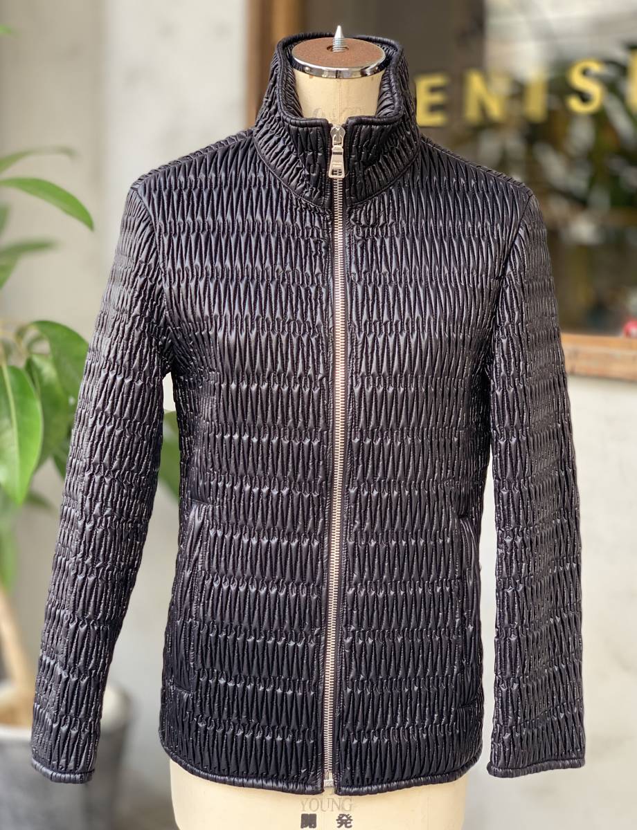 ★美品★PRADA SPORT★プラダスポーツ★ナイロン★ジャケット★アウター★メンズ★紳士★ブラック★黒★サイズ★46★Ｓ相当★