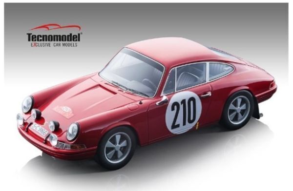 ※【テクノモデル】 1/18 ポルシェ 911 T モンテカルロ ラリー 1968 #210 優勝車 Elford/Stone [TM18-159B]★未開封新品！