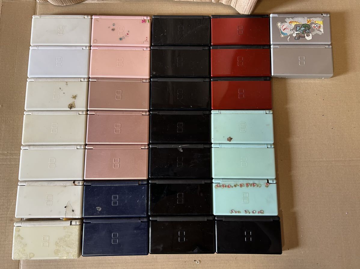 動作未確認 ★ ジャンク品 DS Lite DSLite 本体 30点 まとめ売り 大量 ゲーム機 任天堂 Nintendo ニンテンドー 52388y