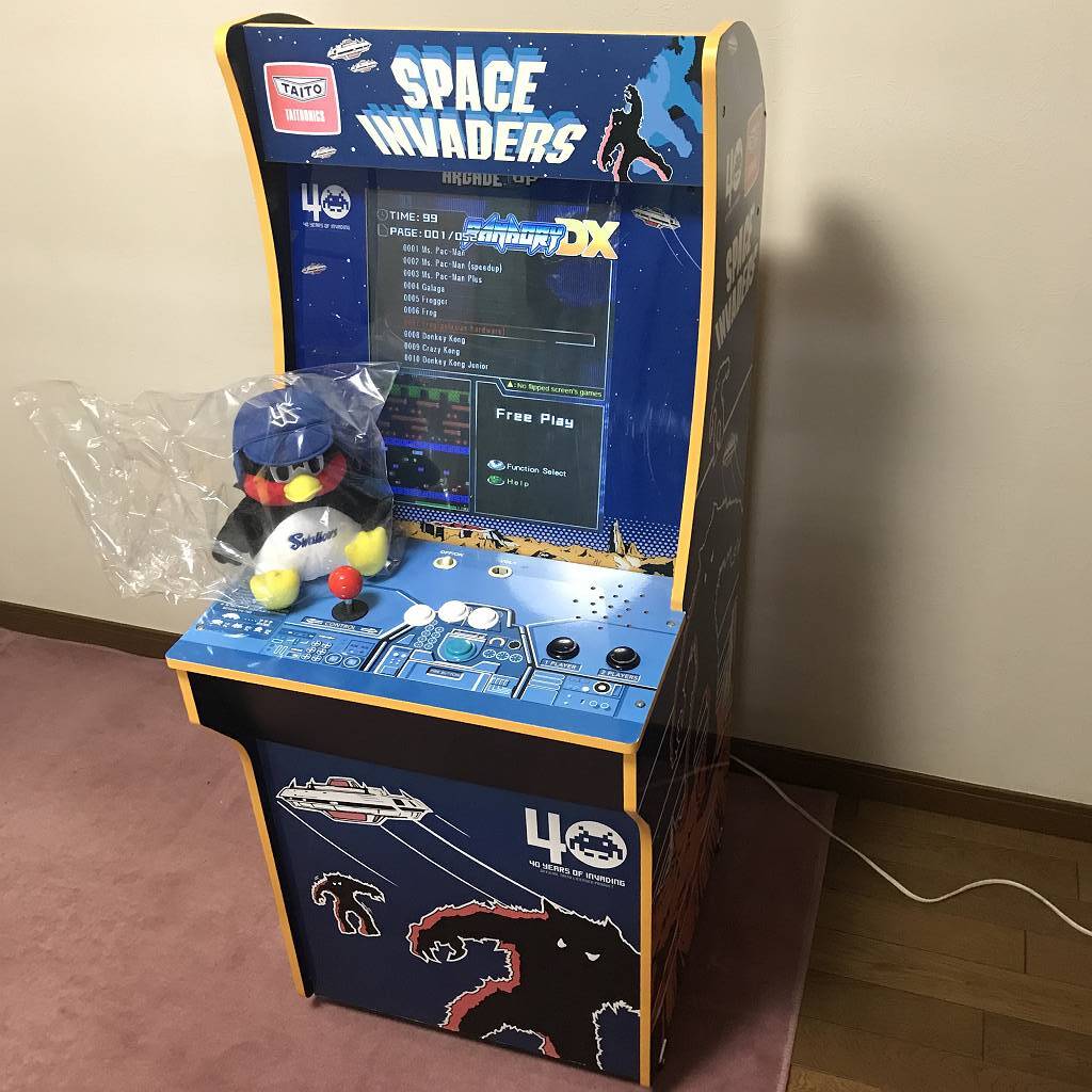 アップライト筐体　17インチ液晶　レトロゲーム機　in1 縦画面 Arcade 1up パンドラボックス