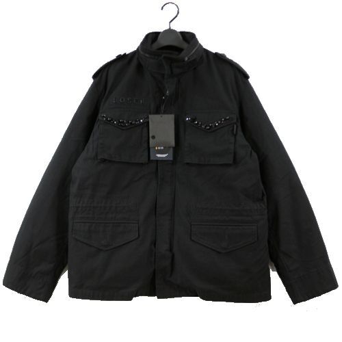 UNDERCOVER アンダーカバー 23AW ライナーダウン付き ミリタリージャケット 3 ブラック