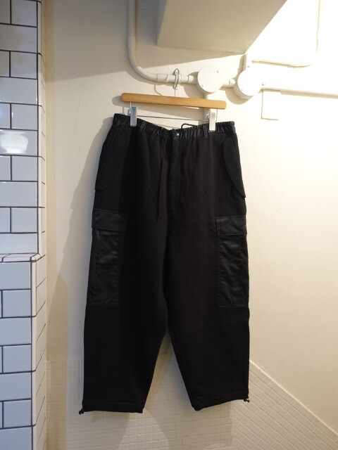 JUNYAWATANABE JUNYA ジュンヤワタナベ 2024SS 24SS スウェット　切り替え　カーゴパンツ　未使用　WM-P013　定価62700円