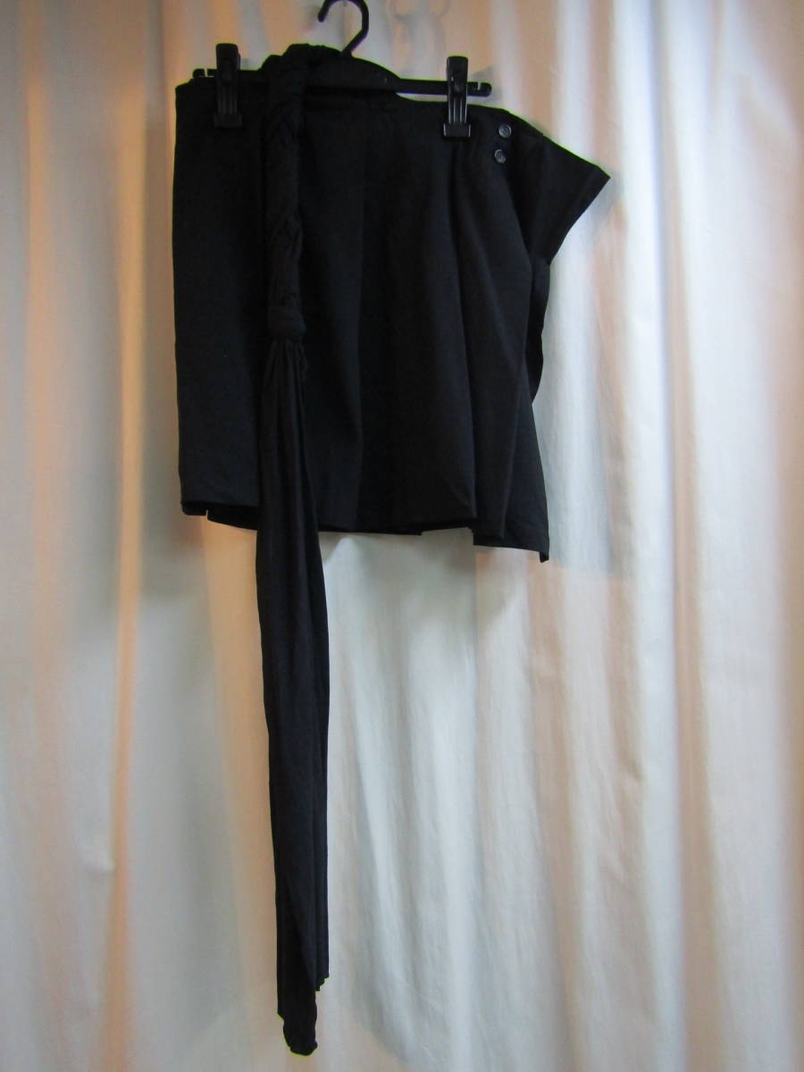 94ss yohji yamamoto femme vintage ねじり紐付デザイン巻きスカート FT-D50-883