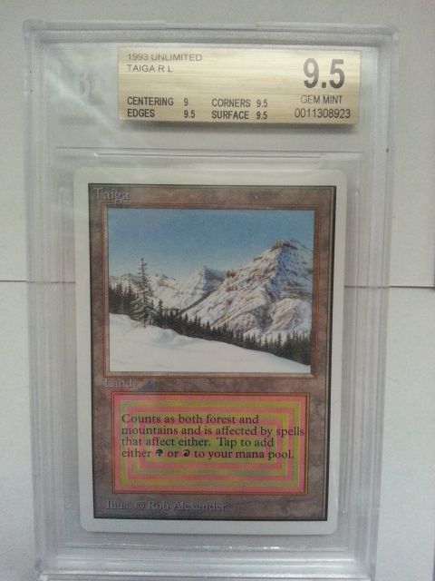 ●MTG● UN Taiga(英語 BGS 9.5 GEM MINT)