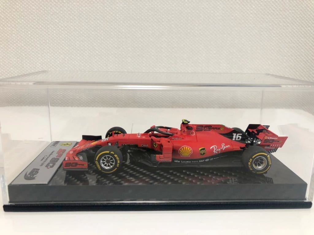 1/43 BBR フェラーリ SF90 ルクレール 90台限定 カーボン台座 オーストラリアGP 2019