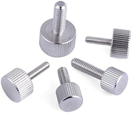 Flat Knurled Thumb Screws M3 M4 Stainless Steel Thumbscrew Hand Grip Knob Bolts Flat Knurled Thumb Screws M3 M4 Stainless Steel Thumbscrew Hand Grip Knob Bolts