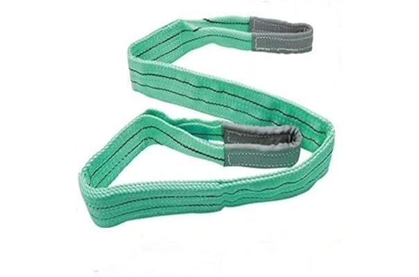 Cargo Lifting Strap 2 x 1 Meter Sling Webbing Strop Duplex Crane One Ton Straps Cargo Lifting Strap 2 x 1 Meter Sling Webbing Strop Duplex Crane One Ton Straps