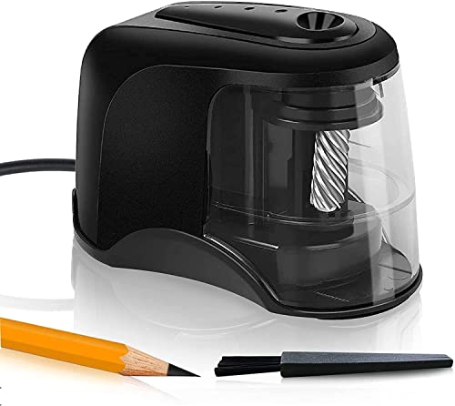 Black Rapesco 74 Desktop Pencil Sharpener for all 6 mm Pencils Black Rapesco 74 Desktop Pencil Sharpener for all 6 mm Pencils