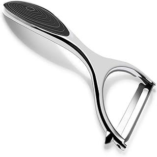 Chrome Alloy Potato Peeler Kitchen Vegetable Fruit Slicer Speed Rapid Tool UK Chrome Alloy Potato Peeler Kitchen Vegetable Fruit Slicer Speed Rapid Tool UK